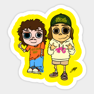 cody & kurtis Sticker